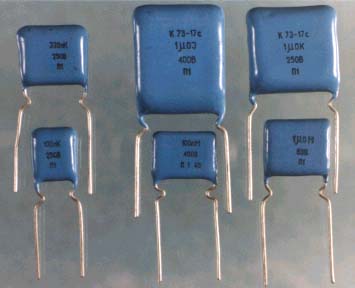 К73-17-250В-0.1мкф-М, конденсатор