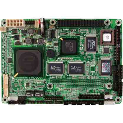SBC EPIC AMD GX3 LX800(500MHz), 2LAN, 2COM., одноплатный компьютер (с модулями памяти DDR1 и Flash памятью)