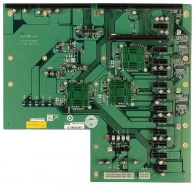SPXE-14S, кроссплата 14-Slot PICMG 1.3 PCIe to PCI Bridge Backplane,1 PCIe x8 w/ x16 slot,12 PCIe x1