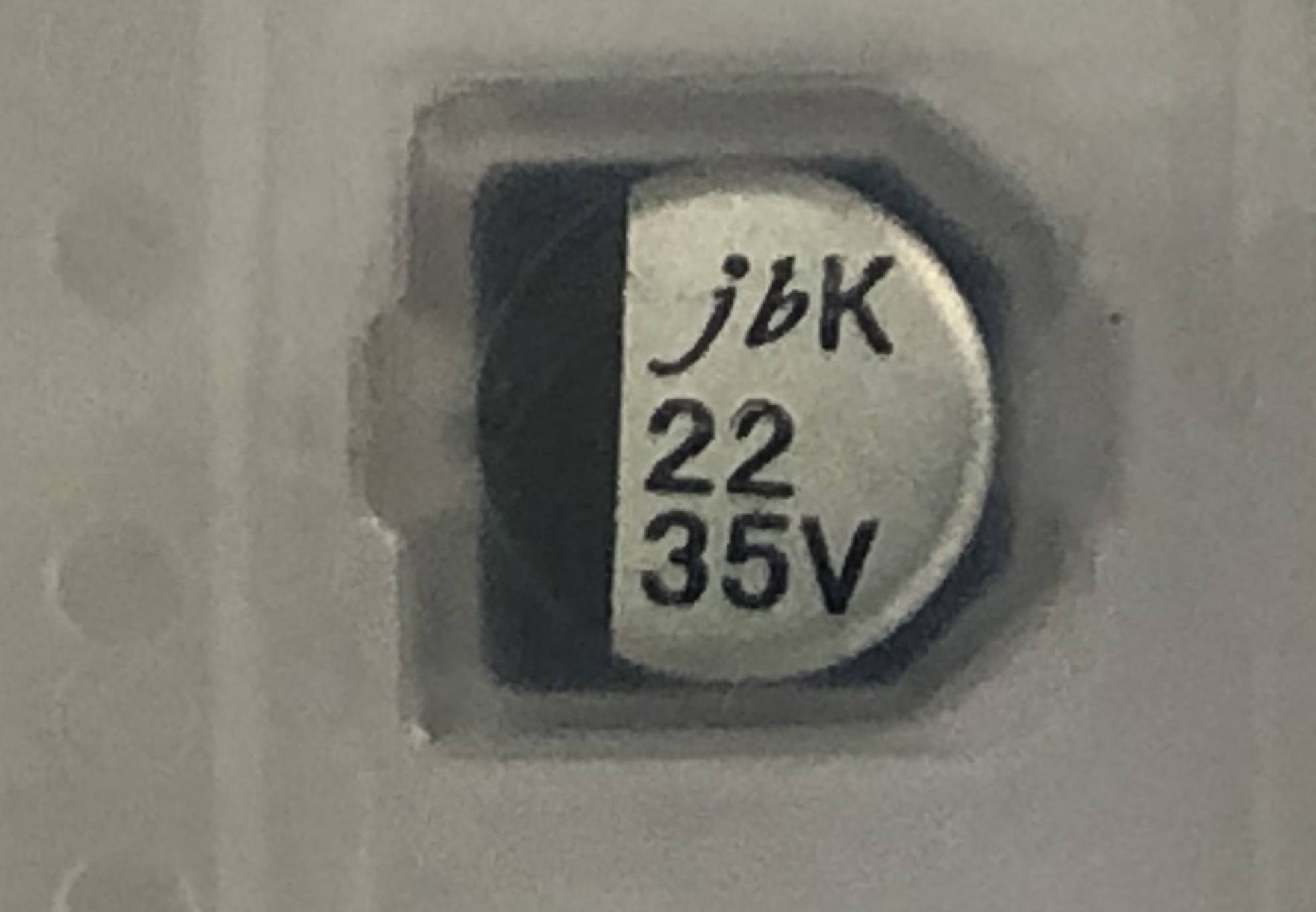 JCK1V220M063054, электролит. конденсатор SMD 35В 22мкФ ±20% -40...105 °C 1000 ч