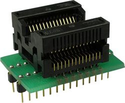 HSC28N-W, головка контактная (адаптер DIP-SOIC 16/18/20/24/28 pin 300 mil.)