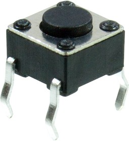KLS7-TS6601-4.3-180, кнопка тактовая прямая