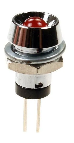 L-609R, светодиод красный с держателем