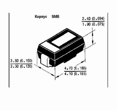 SMBJ12CA/52, защитный диод