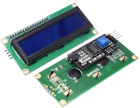 LCD1602 IIC/I2C, символьный дисплей голубая подсветка