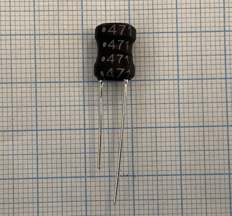 RLB0914-471KL, индуктивность