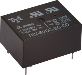 TRV- 5VDC-SC-CD, реле 5В/16A, 250В