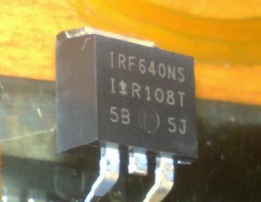 IRF640NS, транзистор