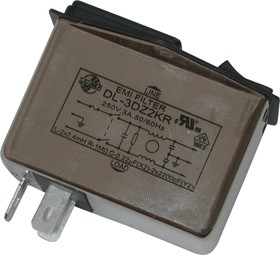 DL-3DZ2KR, сетевой фильтр 3А,250В