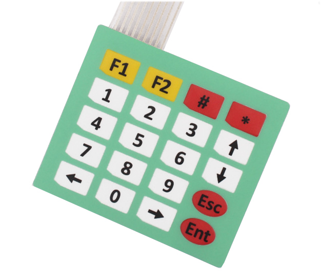 матрица из 20 мембранных кнопок 4*5 Матрица из 20 мембранных кнопок 4*5