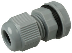 AG-12L (MGB12-07G), кабельный ввод полиамид серый