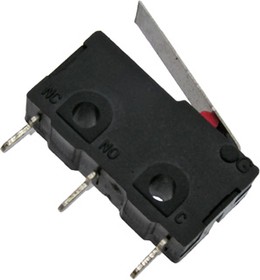 SM5-02N-25G, микропереключатель с лапкой (250В, 3A)