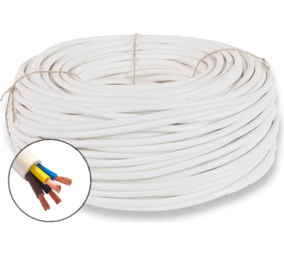 Провод ПВС 4х4 380В Б (уп.100м)