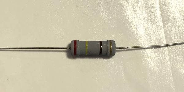 MO-2W-240RJ, резистор металлооксидный