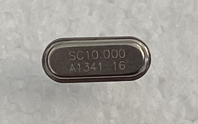 HC-49S 10.0 MHz, кварцевый резонатор 10МГц