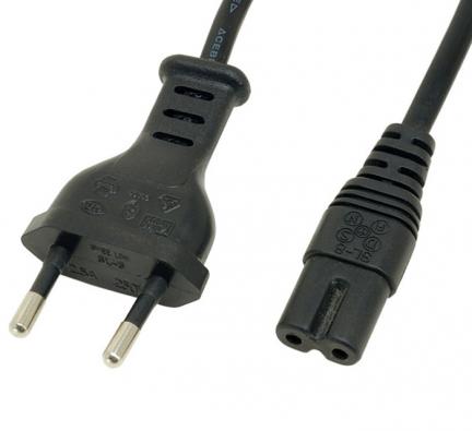 Кабель питания 1.8 м, 2х0,75мм, 220V 2pin