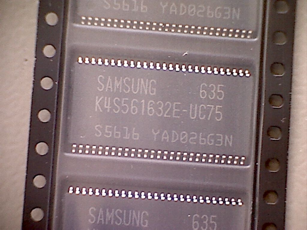 K4S561632E-UC75, микросхема PBF