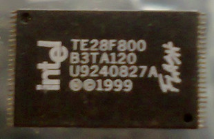 TE28F800B3TA120, микросхема