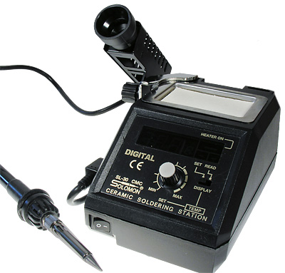 SL-30CMCESD, 220в, 25-100Вт, паяльная станция