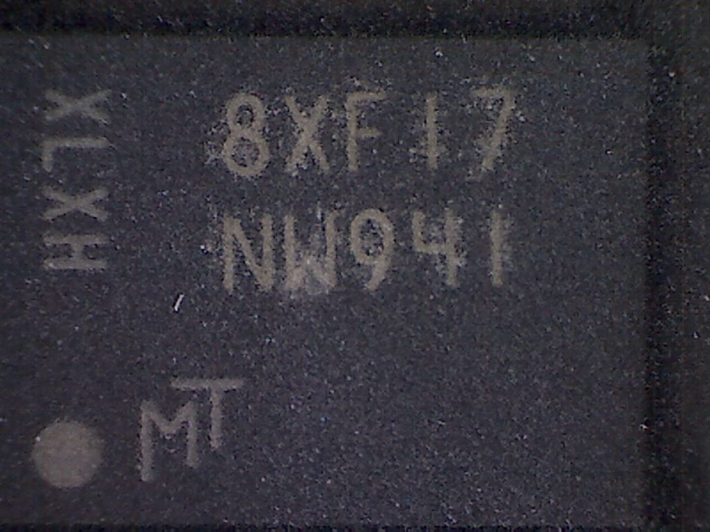 MT29F4G01ABBFD12-IT:F, микросхема