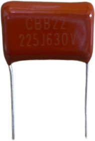 CBB22 224J630V, конденсатор пленочный