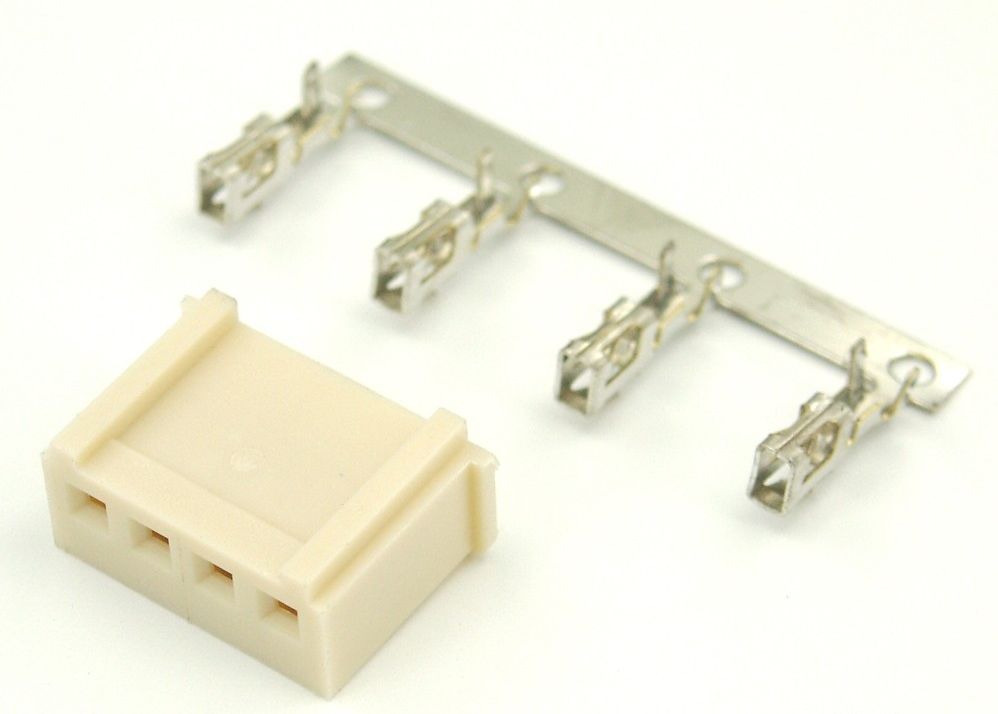 KLS1-XA1-2.50-04-H (OHU-4), Розетка кабельная с контактами 2.50мм 4pin