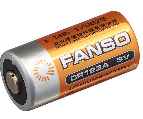 CR123A/S FANSO  Li 3V, элемент питания