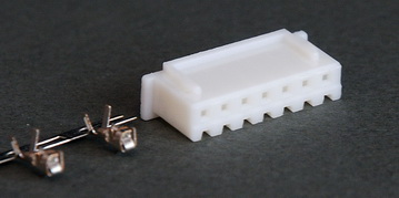 CHU-7,  розетка каб.с конт. 2.50мм