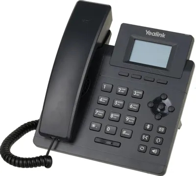 Проводной IP телефон Yealink SIP-T30P с блоком питания