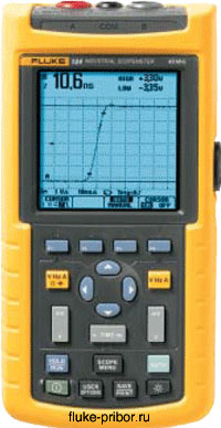 FLUKE-124, осциллограф
