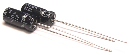 ENR-63V-100uF, электролит. конденсатор