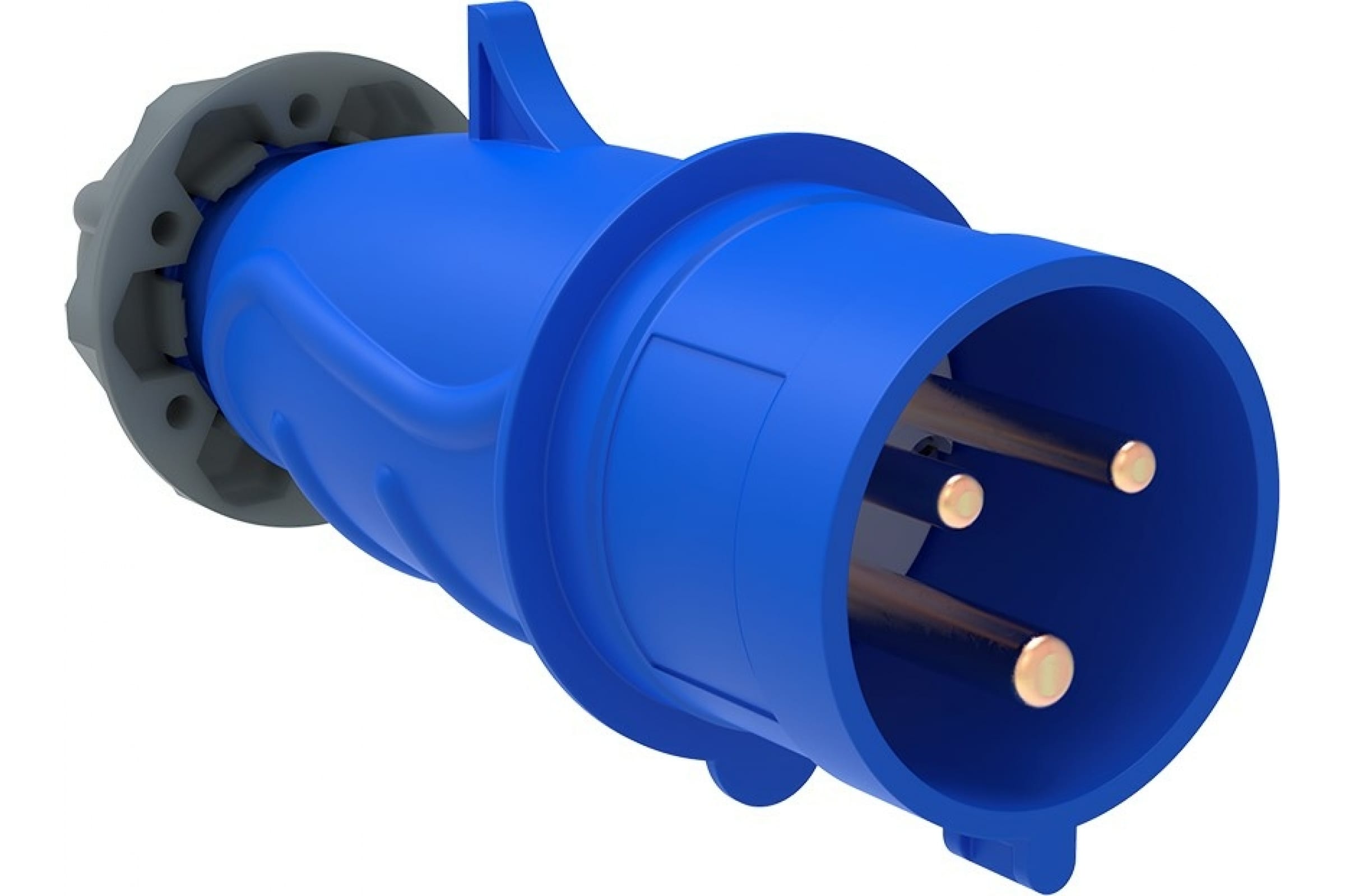 ССИ-013 MAGNUM 16А 2P+PE 220В IP44, вилка переносная