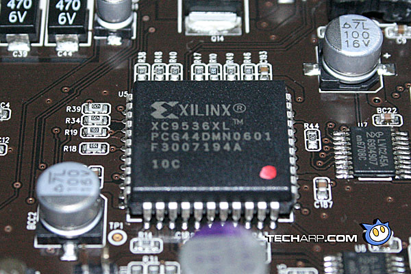 XC9536XL-5VQG44C, микросхема