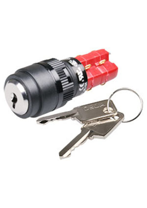 ADD16K4-AR0-2A, переключатель поворотный с ключом 250В/5А