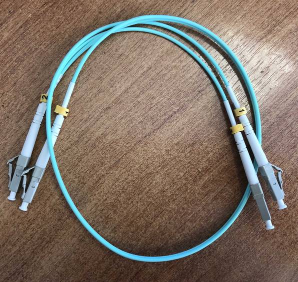 FPK-LC-LC-MM-DP-0.5, патч-корд многомодовый 50/125, 0.5м (Duplex)