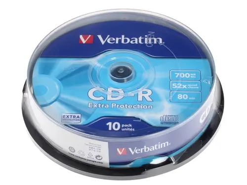 диск cd-r 700mb verbatim 52x (уп. 25 шт) на шпинделе printable Диск CD-R 700MB Verbatim 52x (уп. 25 шт) на шпинделе Printable