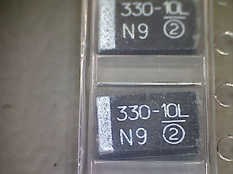 FTD-SMD 10V 330uF-K, тантал. конденсатор (293D337X9010D2TE3)
