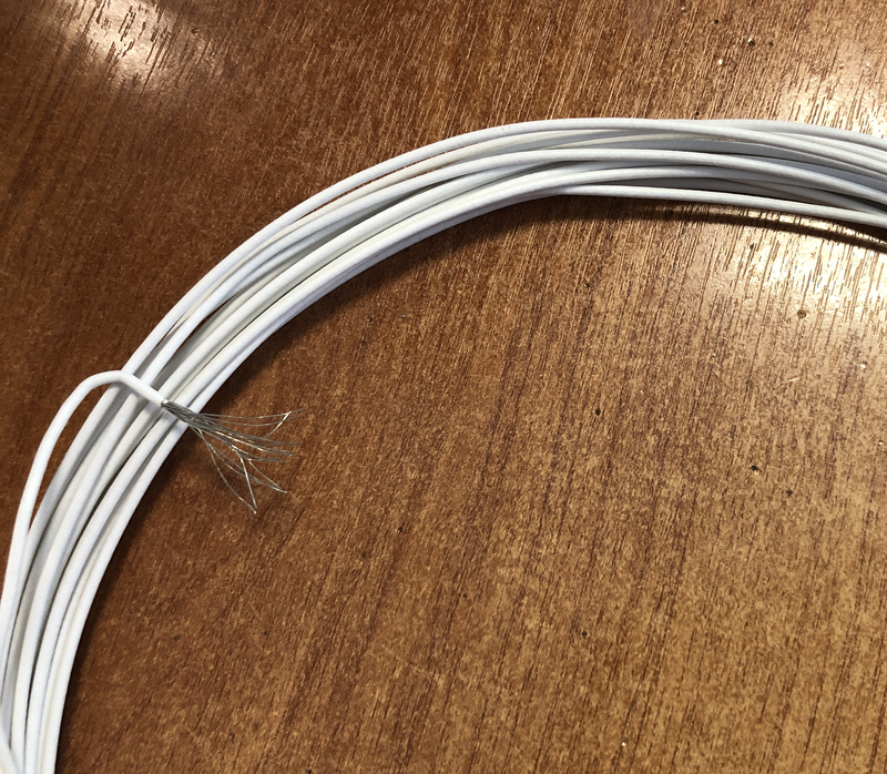 провод нв-0,75 4 600 белый Провод НВ-0,75 4 600 белый