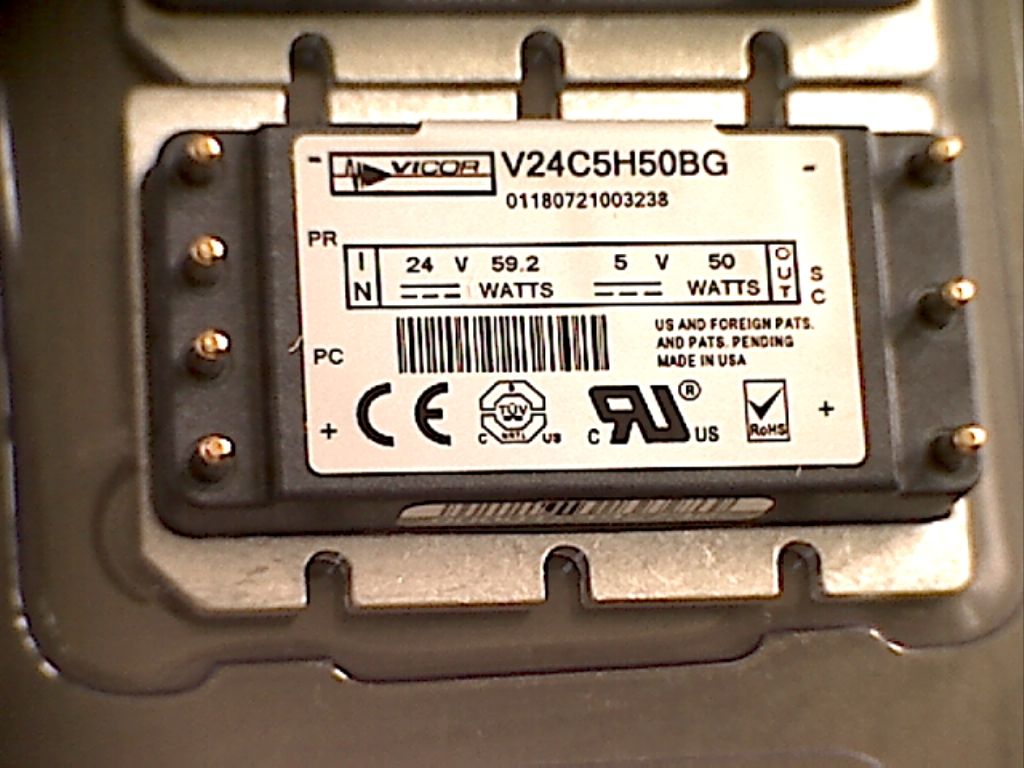 V24C5H50BG, DC/DC конвертор