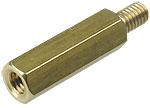 PCHSN-15 mm, стойка для плат М3, латунь, шестигр.