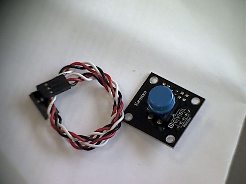 Кнопка синяя (Trema-модуль V2.0)