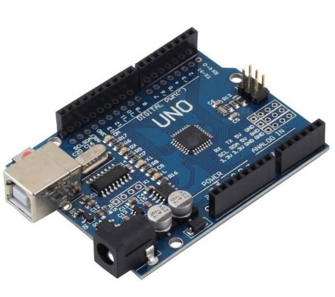 Arduino Uno R3,  контроллер на базе ATmega328