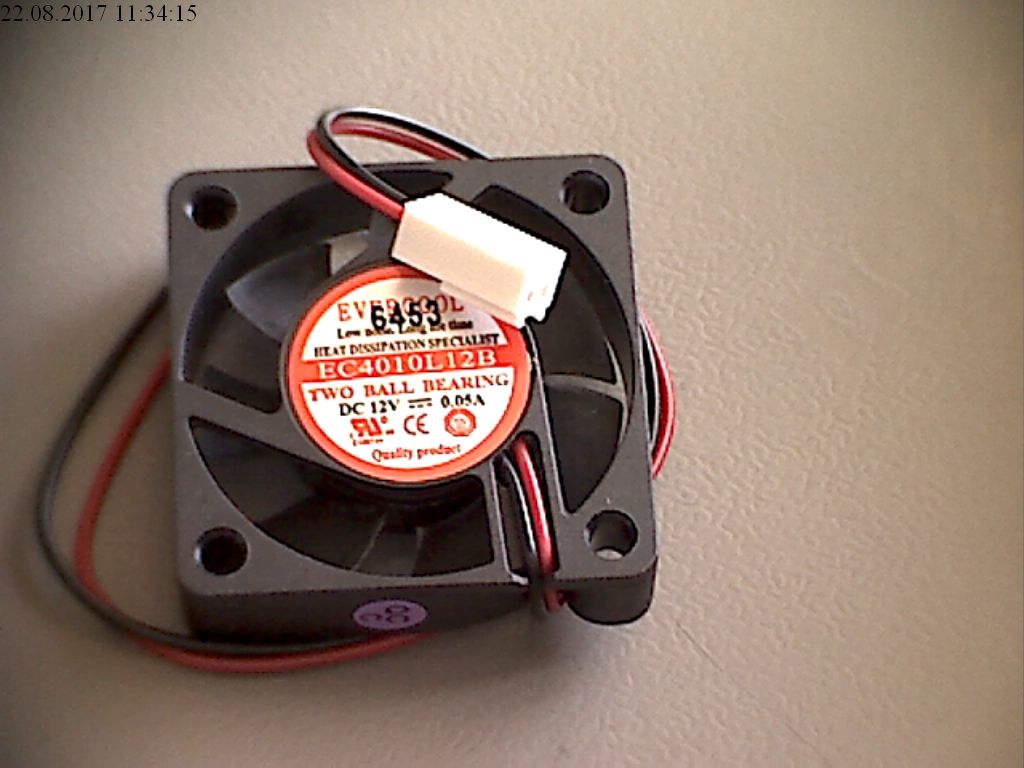 EC4010L12B, вентилятор 40х40х10, 12В