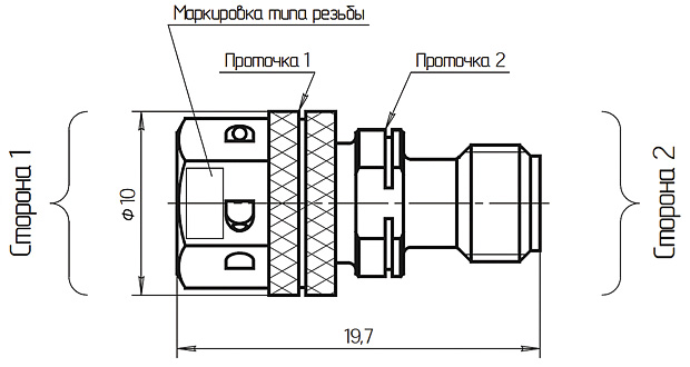 ПК50-18-28, переходник