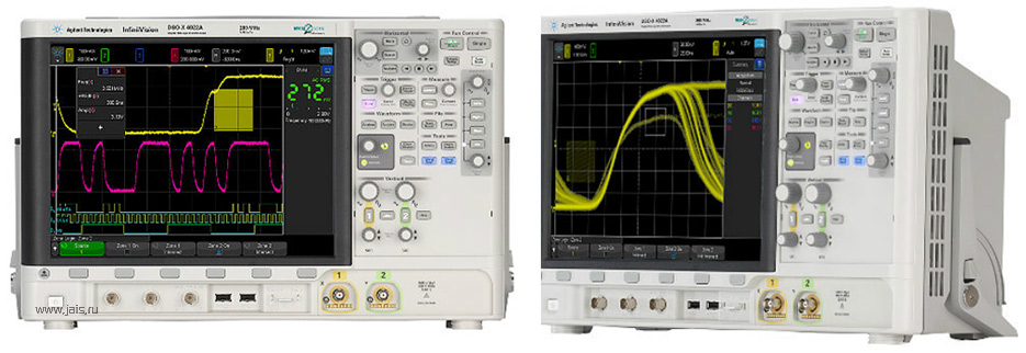 MSOX4104A Oscilloscope, mixed signal, 4+16-channel, 1 GHz