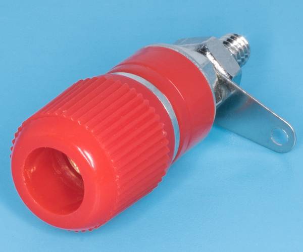 BP-1A/R, гнездо на приборный блок красное