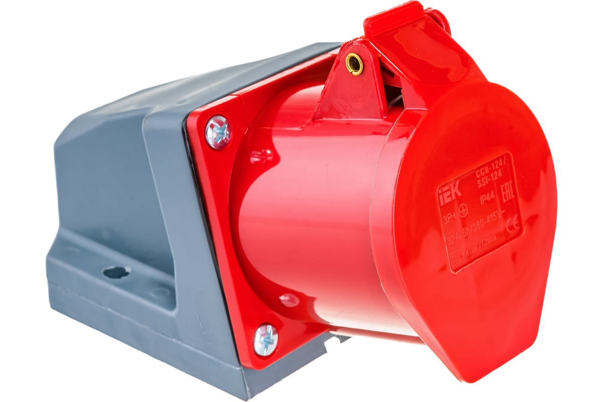 ССИ-124, розетка ОП 32А 380В 3P+PЕ