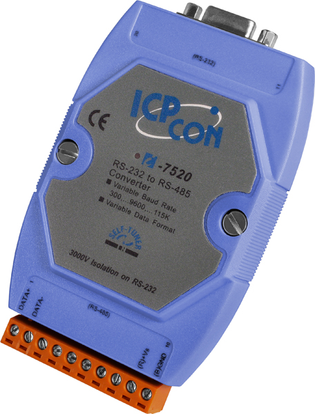 I-7520 CR RS-232 to RS-485 converter, преобразователь
