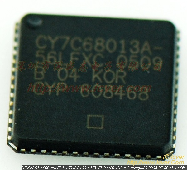 CY7C68013A-56LFXC, микросхема