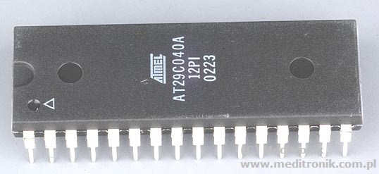 AT29C040A-12PI, микросхема